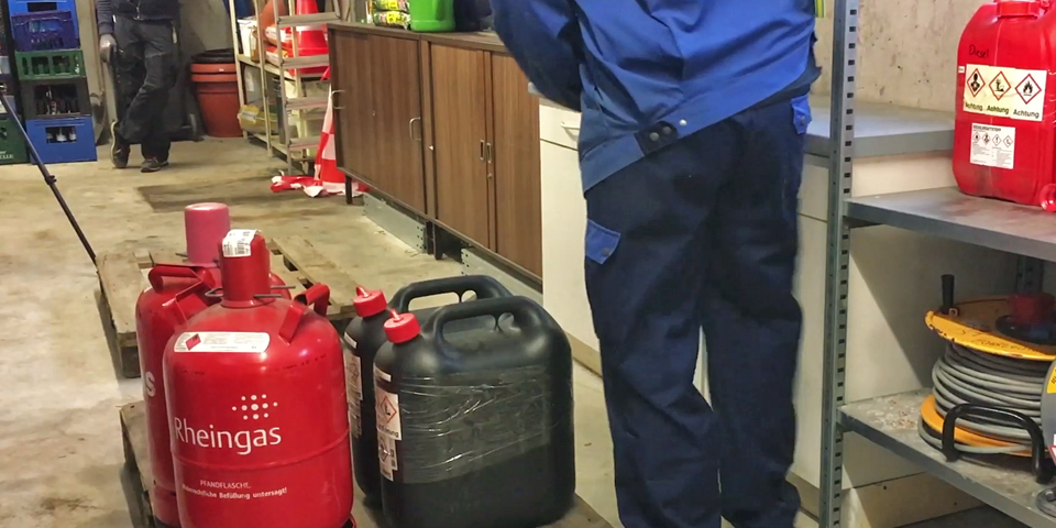 Evakuierung von Gefahrenstoffen