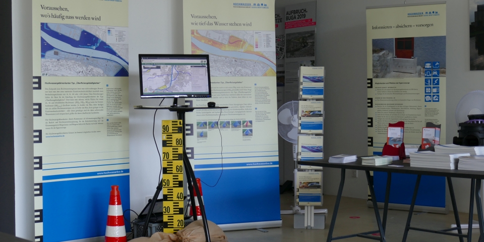 Hochwasser-Wanderausstellung